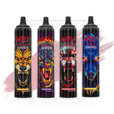 JNR Wolf Niplo 10000 Caladas Vape Desechable (Caja de 10)