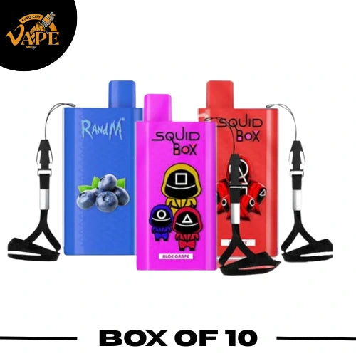 RANDM SQ Box 5200 Puffs Disposable Vape Bar (Box of 10)