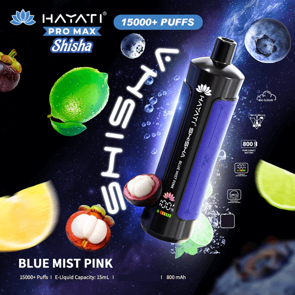 Hayati Shisha 15k Puffs Disposable Vape