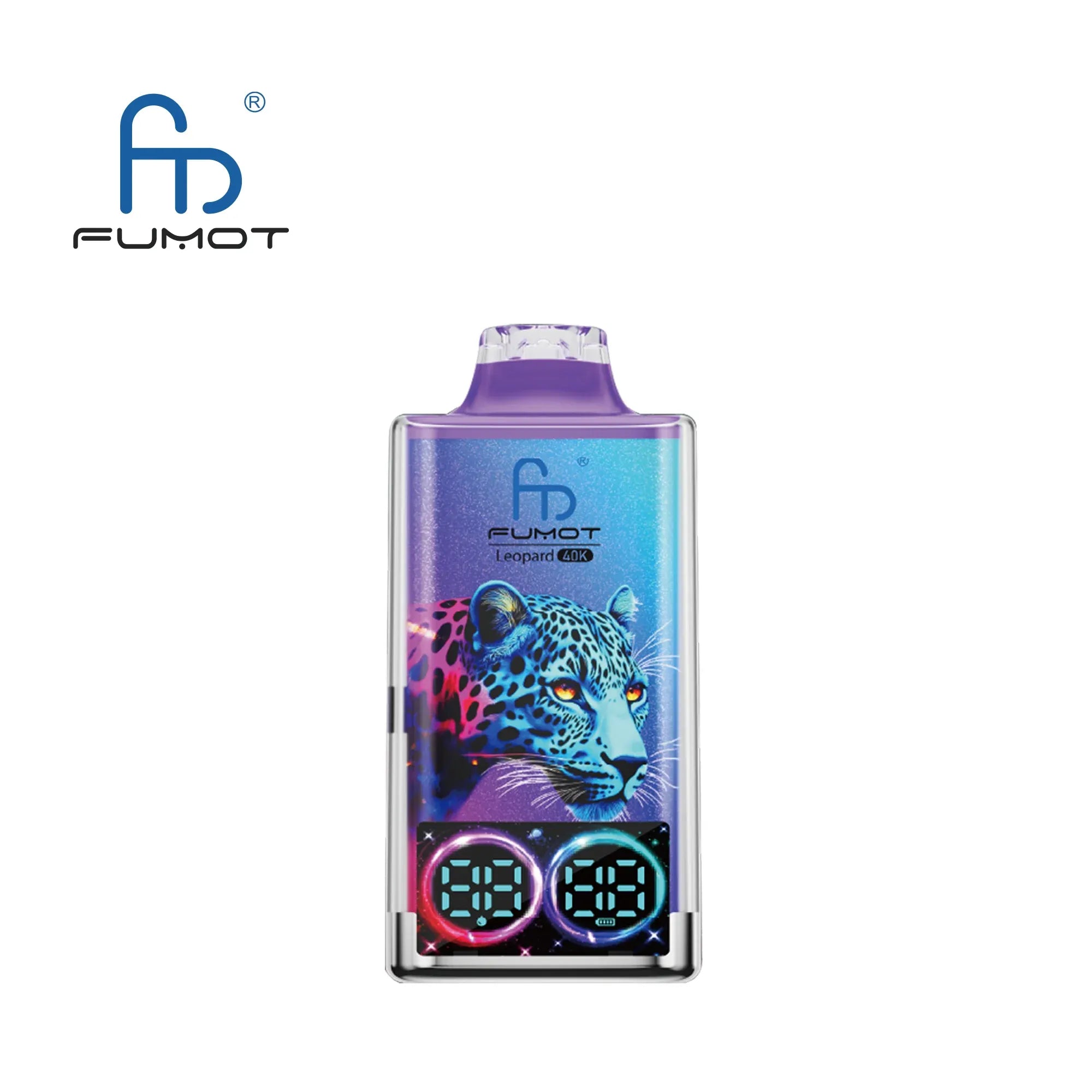 Blueberry on ice - RandM Leopard 40000 box of 10