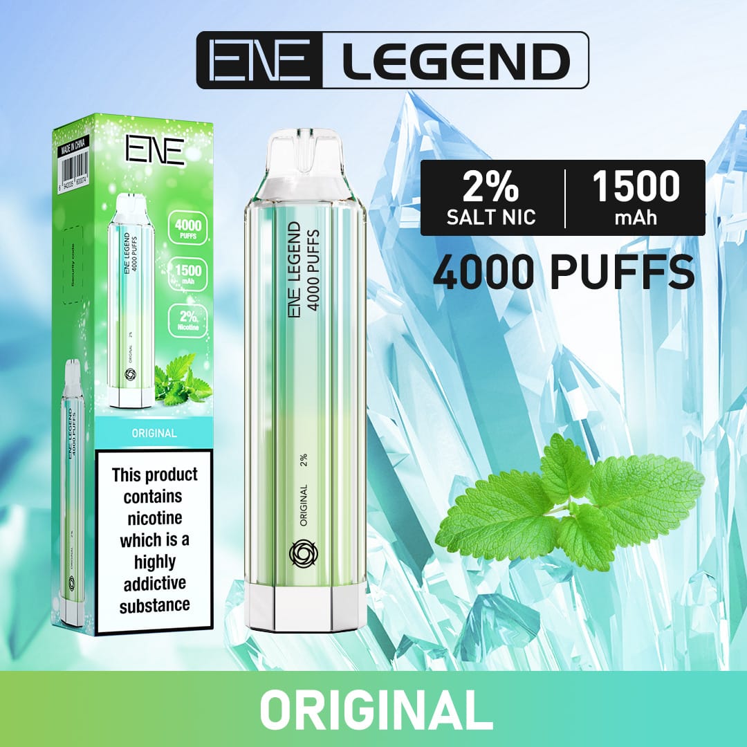 Elux ENE Legend 4000 Caladas Vape Desechable (Caja de 10)
