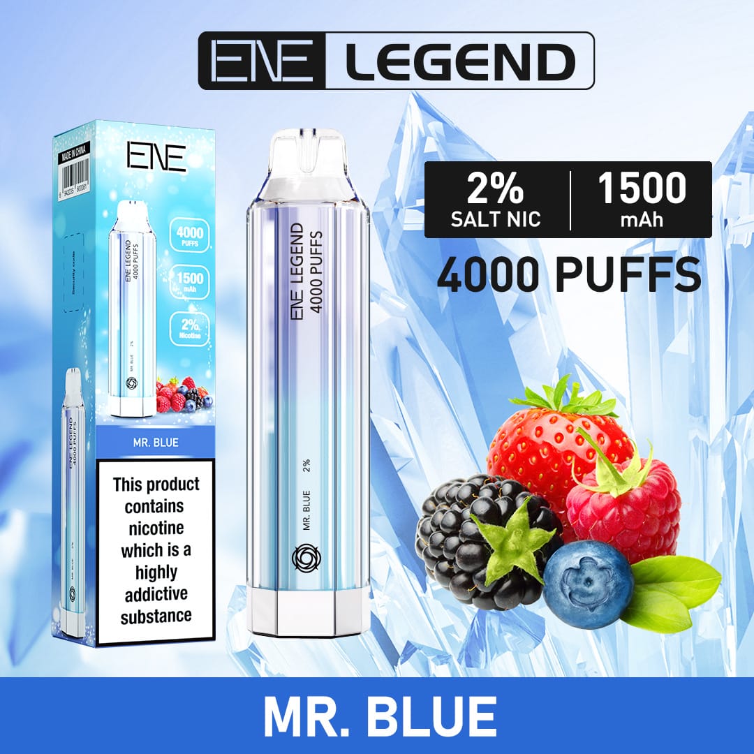 Elux ENE Legend 4000 Caladas Vape Desechable (Caja de 10)
