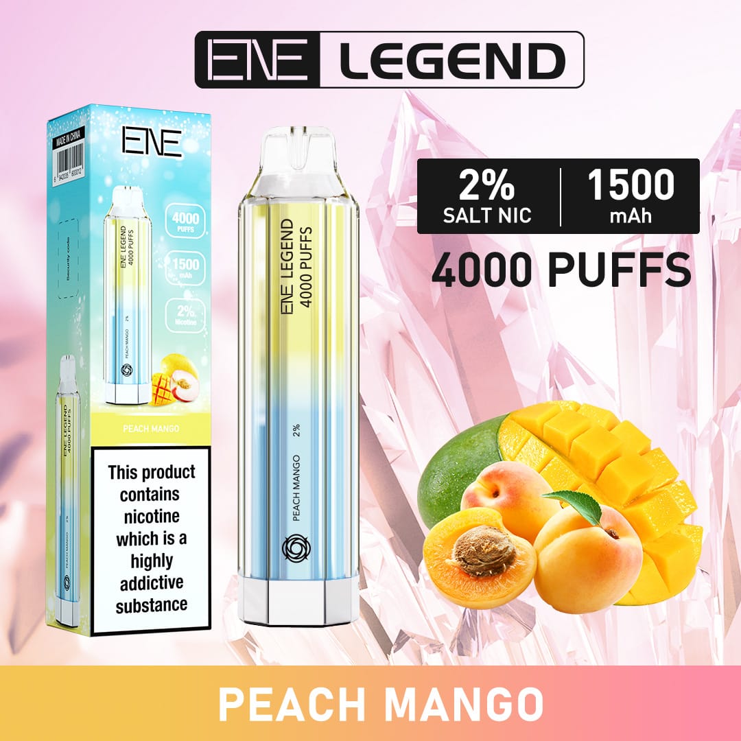 Elux ENE Legend 4000 Caladas Vape Desechable (Caja de 10)
