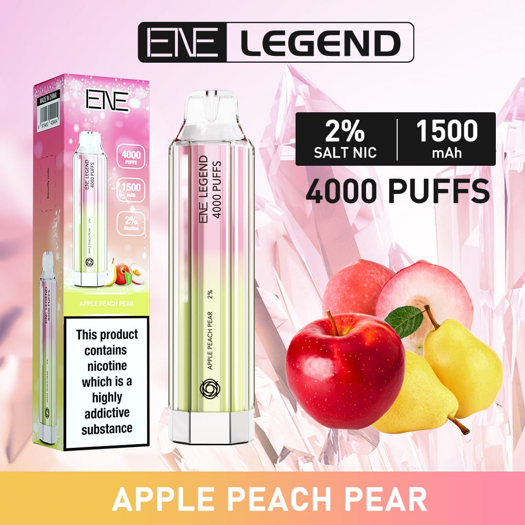 Elux ENE Legend 4000 Caladas Vape Desechable (Caja de 10)
