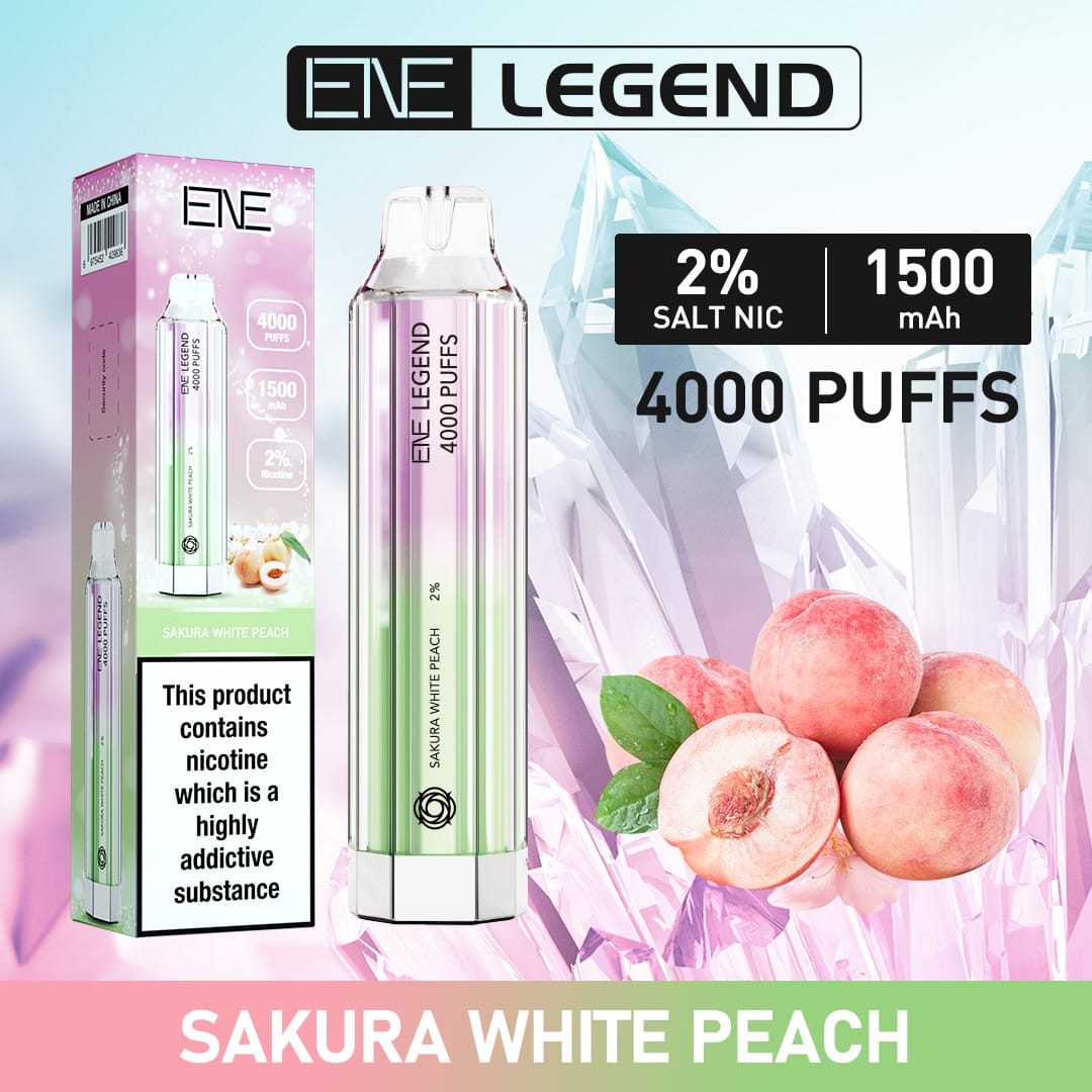 Elux ENE Legend 4000 Caladas Vape Desechable (Caja de 10)
