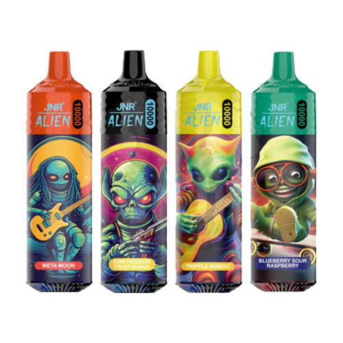 JNR Alien 10000 Caladas Vape Desechable (Caja de 10)