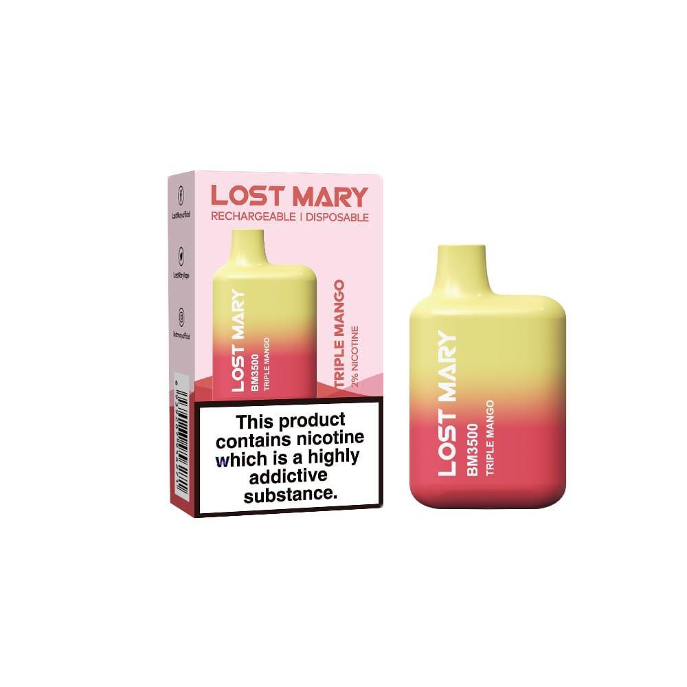 Lost Mary 3500 Caladas Vape Desechable (Caja de 10)