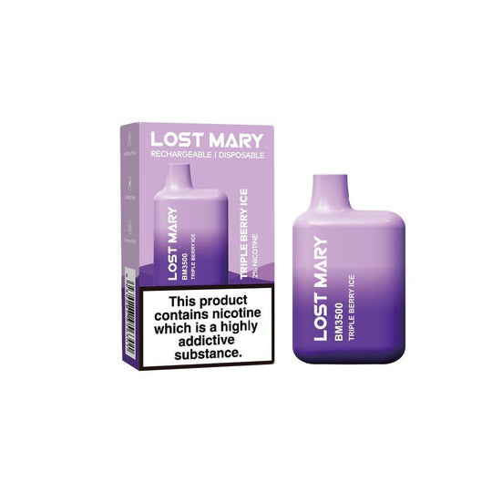 Lost Mary 3500 Caladas Vape Desechable (Caja de 10)