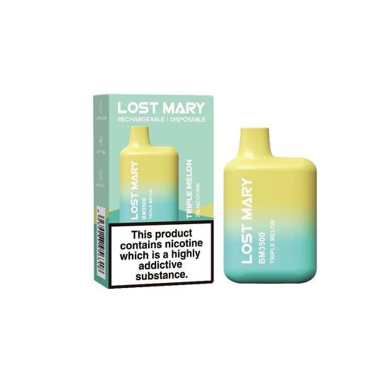 Lost Mary 3500 Caladas Vape Desechable (Caja de 10)