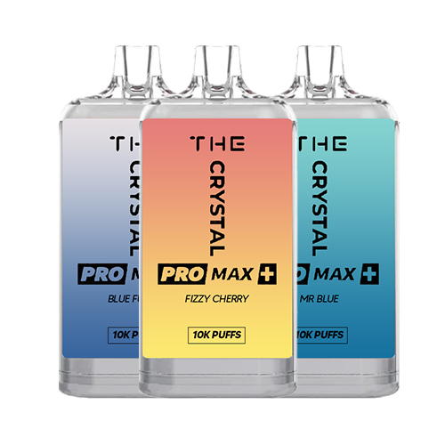 The Crystal Pro Max + 10000 Caladas Vape Desechable (Caja de 10)