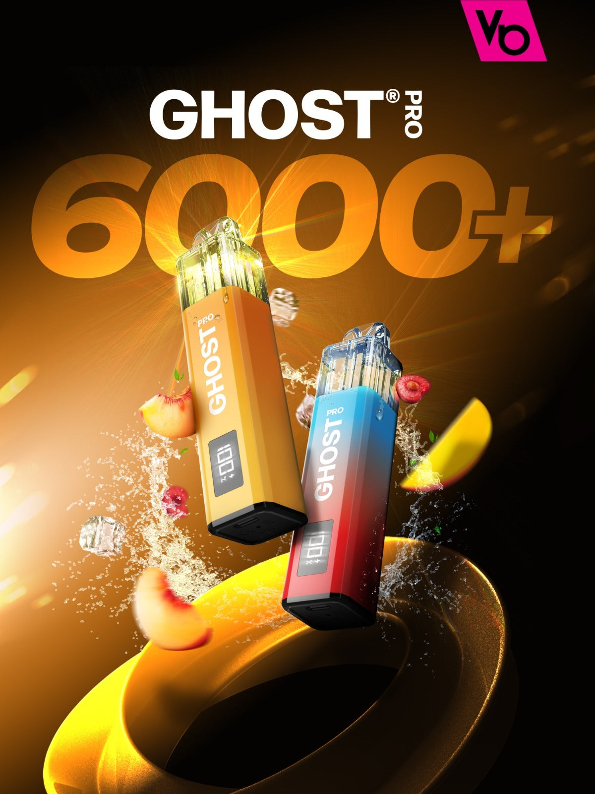 Ghost Pro 6000+ Puffs Disposable Vape (Box of 10)