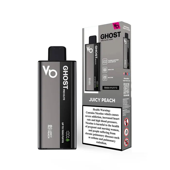 Ghost Pro Elite 7000 Caladas Vape Desechable (Caja de 10)
