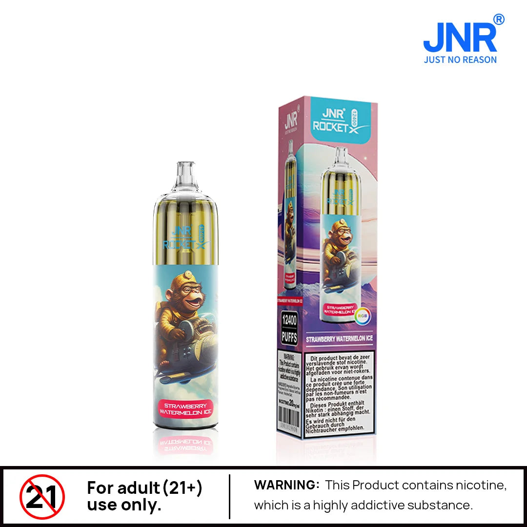 JNR Rocket X 12400 Caladas Vape Desechable (Caja de 10)
