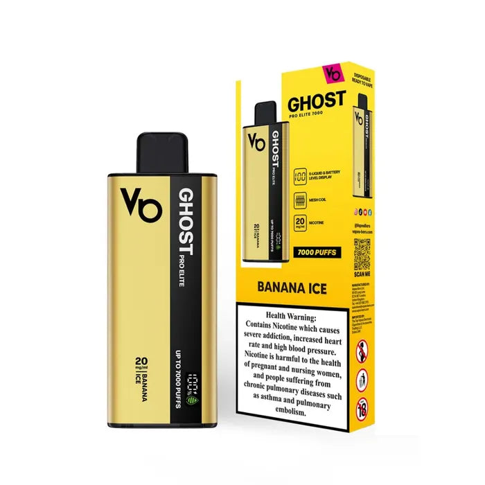 Ghost Pro Elite 7000 Caladas Vape Desechable (Caja de 10)
