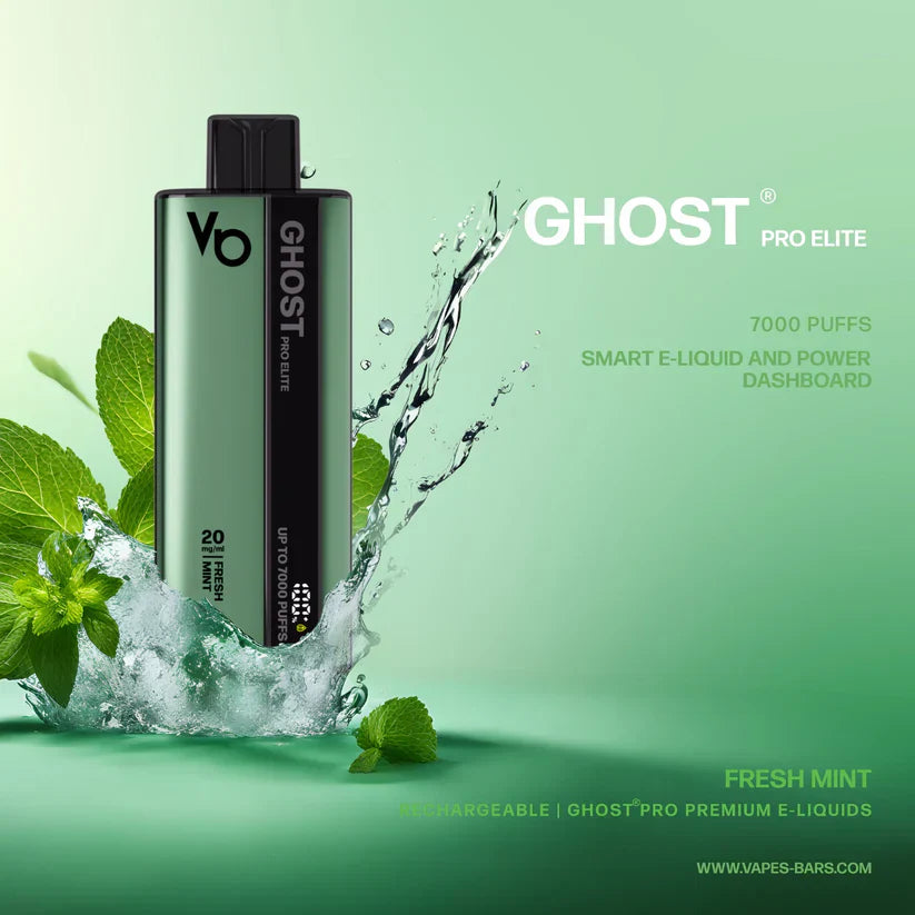 Ghost Pro Elite 7000 Caladas Vape Desechable (Caja de 10)
