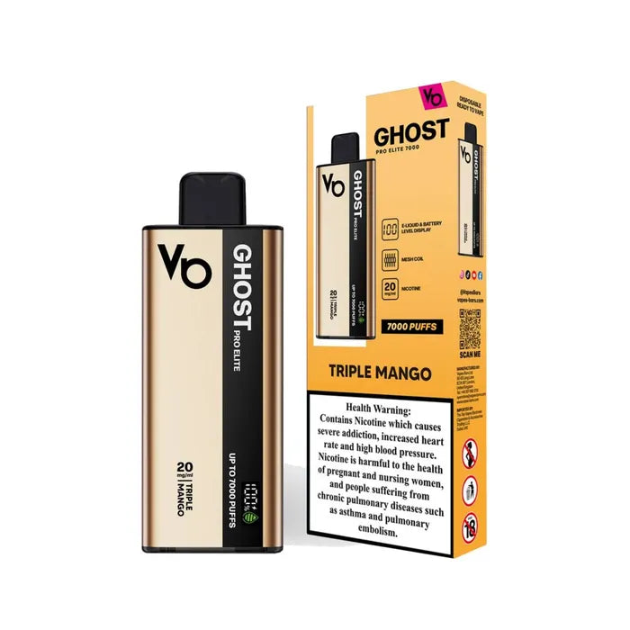 Ghost Pro Elite 7000 Caladas Vape Desechable (Caja de 10)
