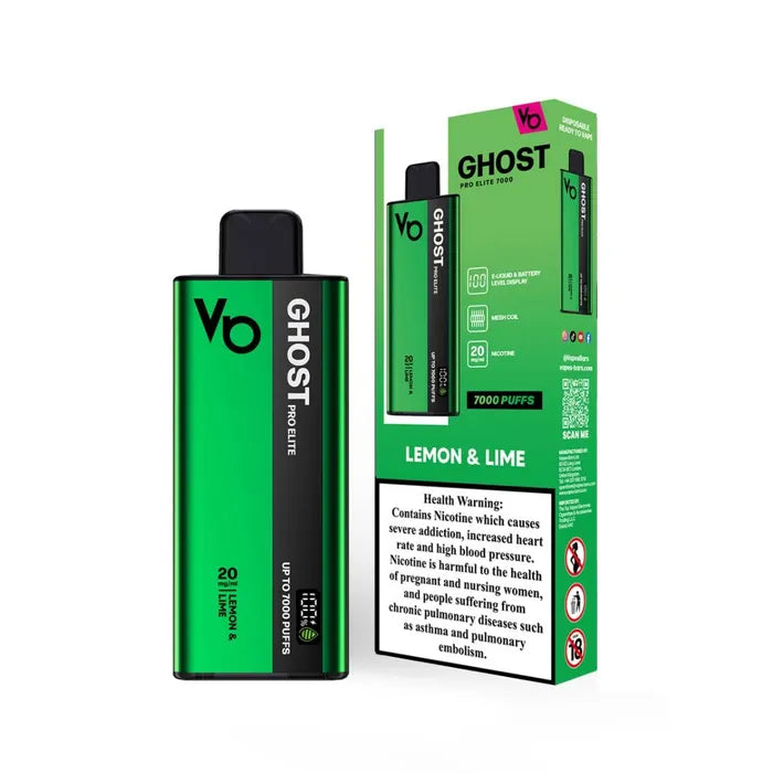 Ghost Pro Elite 7000 Caladas Vape Desechable (Caja de 10)
