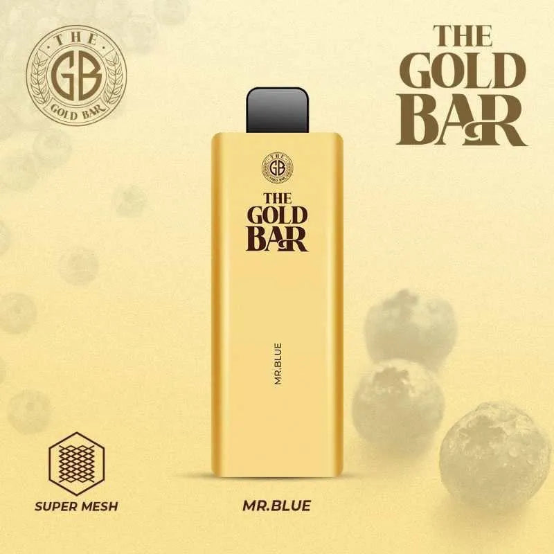 Gold Bar 4500 Puffs Disposable Vape Box of 10