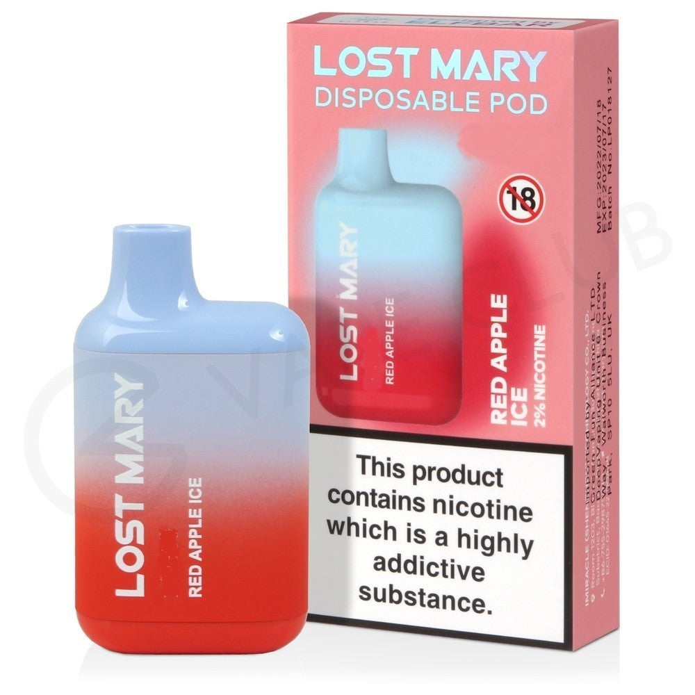 Lost Mary 3500 Caladas Vape Desechable (Caja de 10)